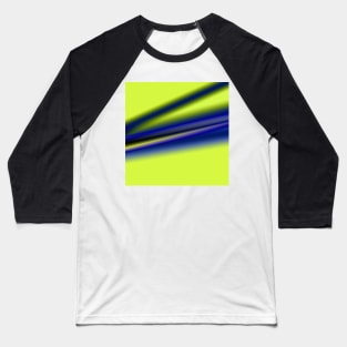 blue yellow green texture art Baseball T-Shirt